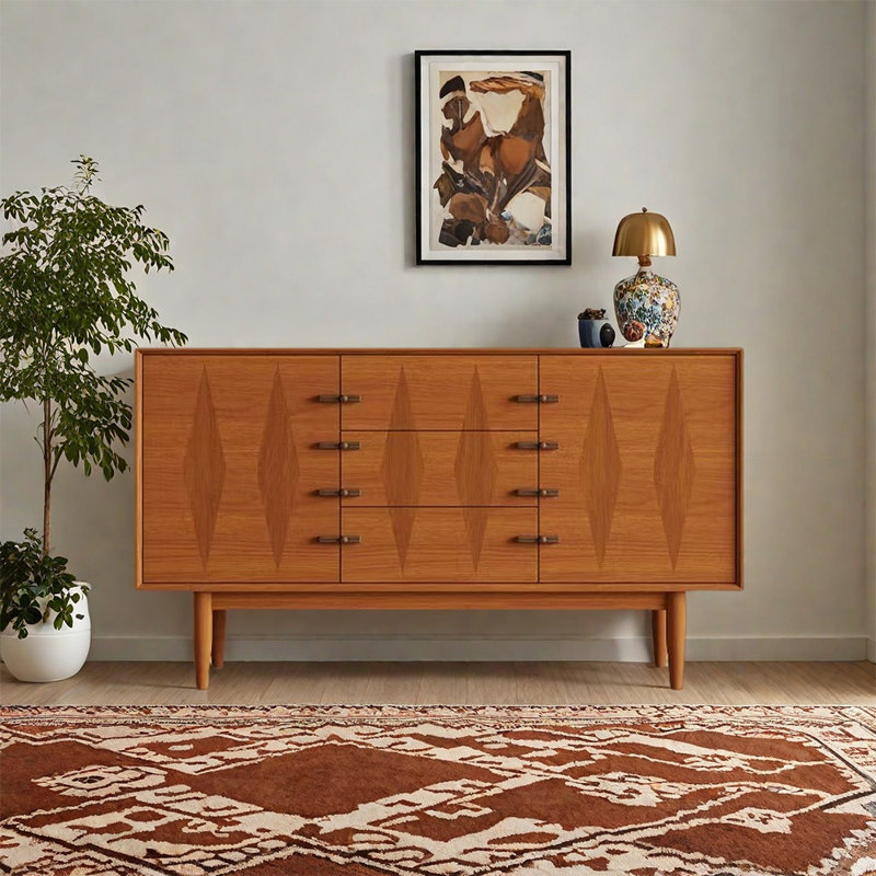 Chambaud, 33.4" H x 59" W x 15.7" D