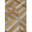Natural Hide Cowhide Geometric Area Rug-25698384