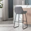 Atreju Upholstered Counter Stool with Metal Frame