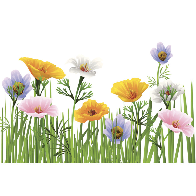 " Spring Background " by Msgvectors, 32" H x 48" W  