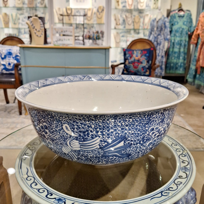 Bol décoratif en porcelaine fait à la main