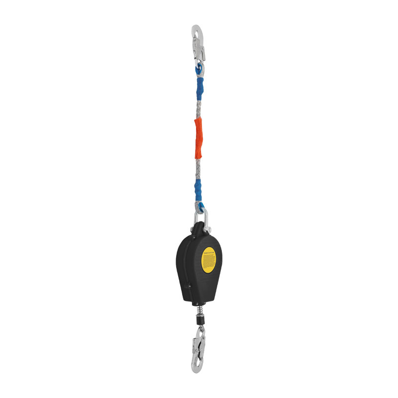 Antichute auto-rétractable, protecteur antichute, Rouge, H 2,95 po x l 5,91 po x P 9,84 po