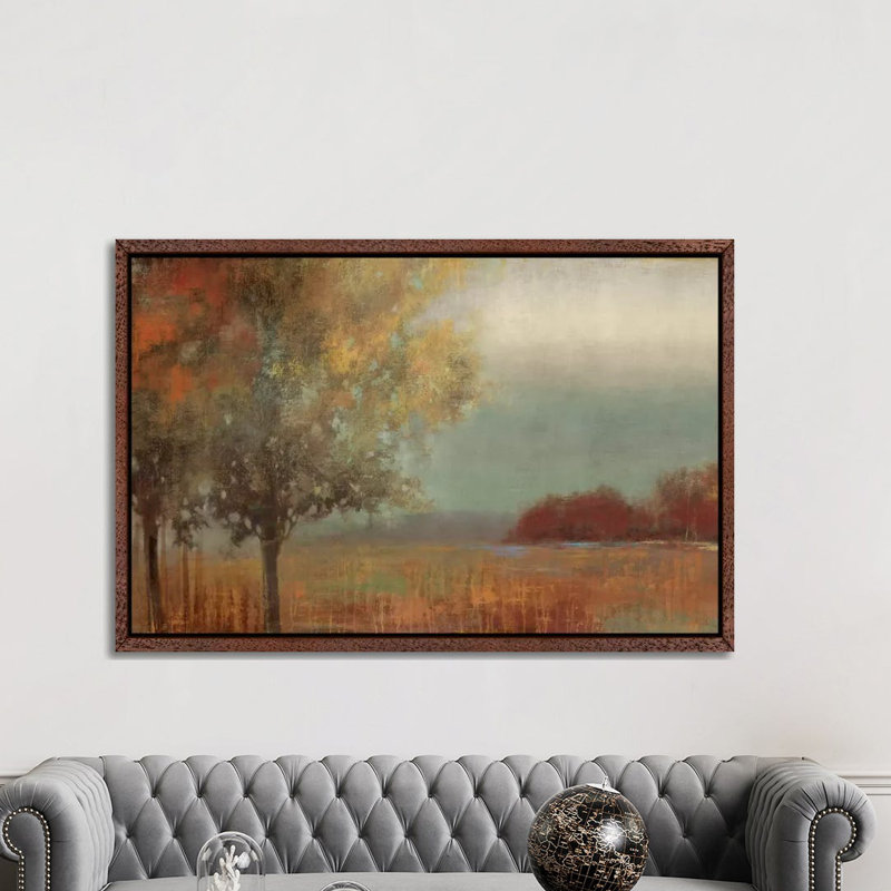In My Dreams by Allison Pearce - Painting on Canvas, 152.5 cm H x 101.5 cm W, Classic Brown Wood Framed Canvas