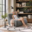 Cotton Blend Bean Bag Lounger-608721035