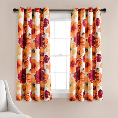 Leah Room Darkening Curtain Pair