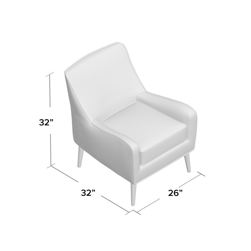 Fauteuil Cairey, Ivoire