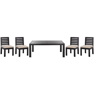 Fash 4 Person Patio Dining Table Set