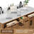 60'' Double Bathroom Vanity with Drawers, Shelf, Outlet, and Engineered Marble Top-2010840391-2010840384