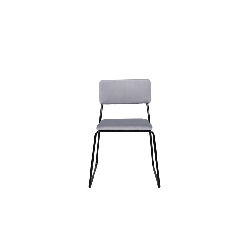 Danyka 48.5cm H Upholstered Side Chair, Light Grey