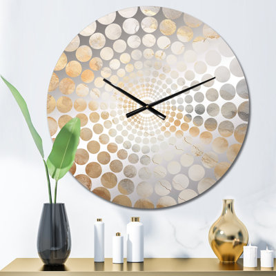 Mandel - Abstract Painting Wall Clock