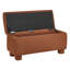 Fabric Upholstered Storage Bench-2113624246