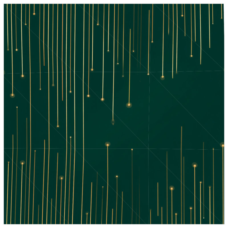 Lines Bedding Abstract Comforter Art Deco, Queen Comforter, Green Abstract Geometric