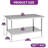  Stainless Steel Table With Undershelf-113585565
