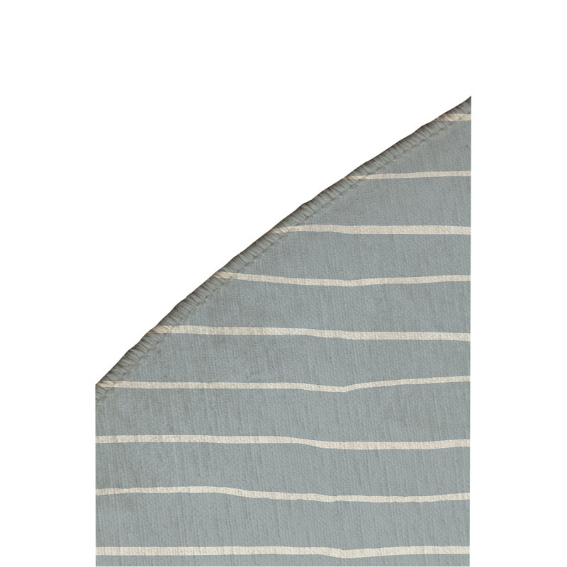 Smooth Lay Chimi Kids Play Mat, Slate Blue/Blue, Round 5'