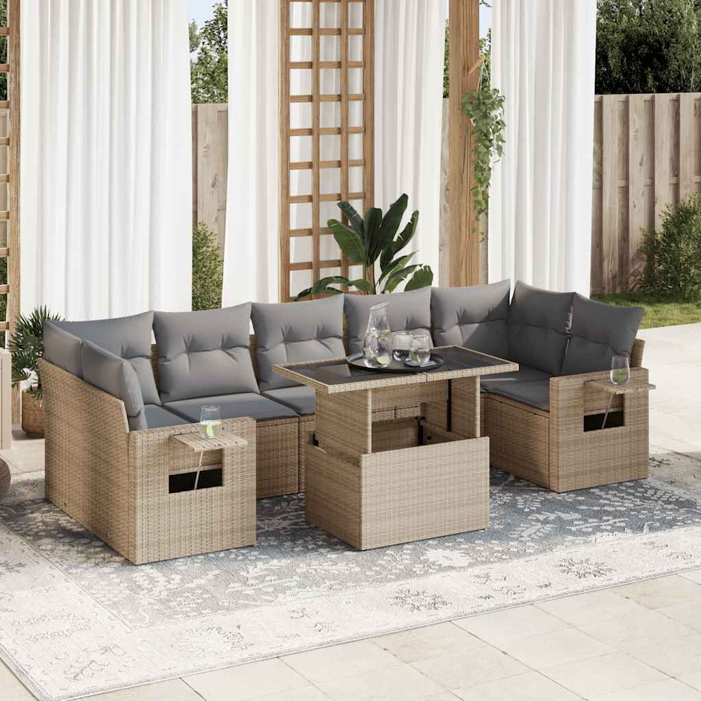 Gartensofa Aritzy mit Kissen