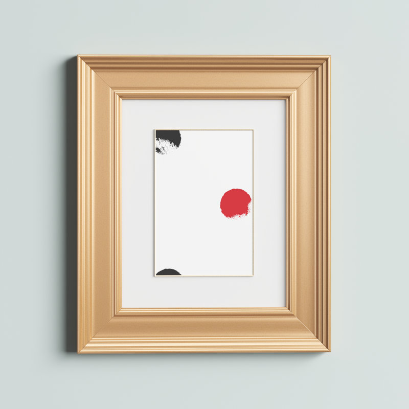 Cadre photo simple biseauté toxey, 14 po x 18 po emmêlé à 12 po x 16 po, Or Bocelli