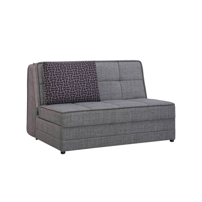 Causeuse convertible avec rangement Primenest, Gris