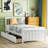 Santa Monica Platform Bed with Two Drawers-1404422621
