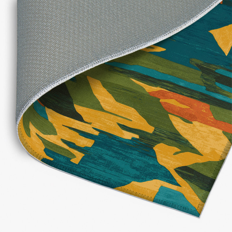 Tapis intérieur et extérieur Lush Escapade, Rectangle 5 pi x 7 pi