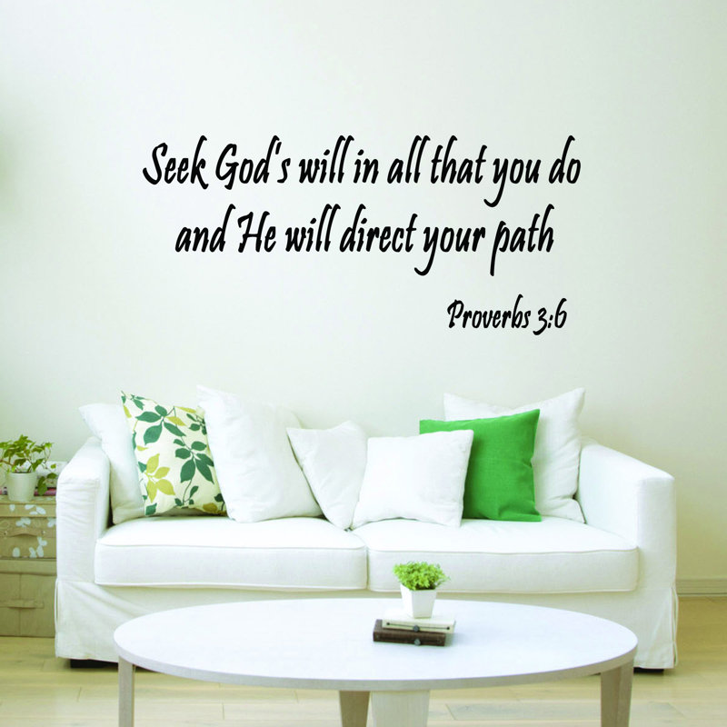 Grable Text & Numbers Wall Decal, 10" H x 22" W