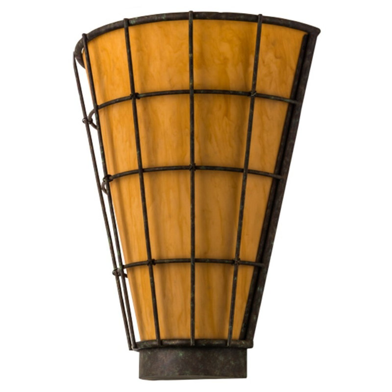 Toriander Steel Flush Mounted Sconce