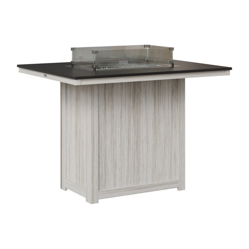 Foyer de table berlinois Donoma, Plateau martelé noir avec base coquillage, H 39 po x l 41 po x P 54 po