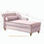 Chaise longue moderne avec revêtement en velours-137203300