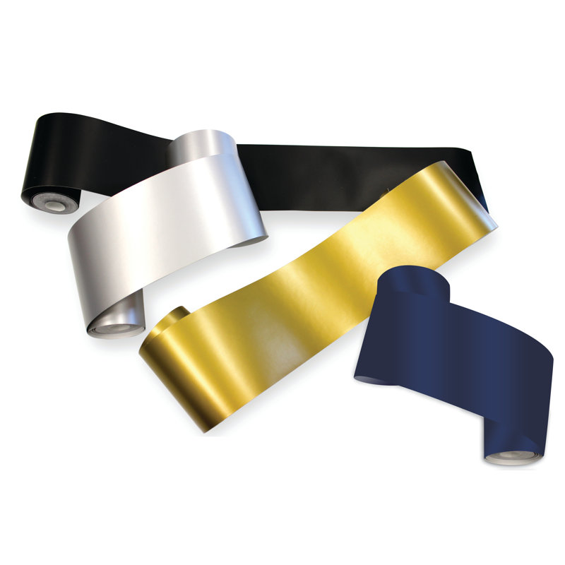 Cottondale 20' L x 4.1" W Peel and Stick Wallpaper Roll, Black