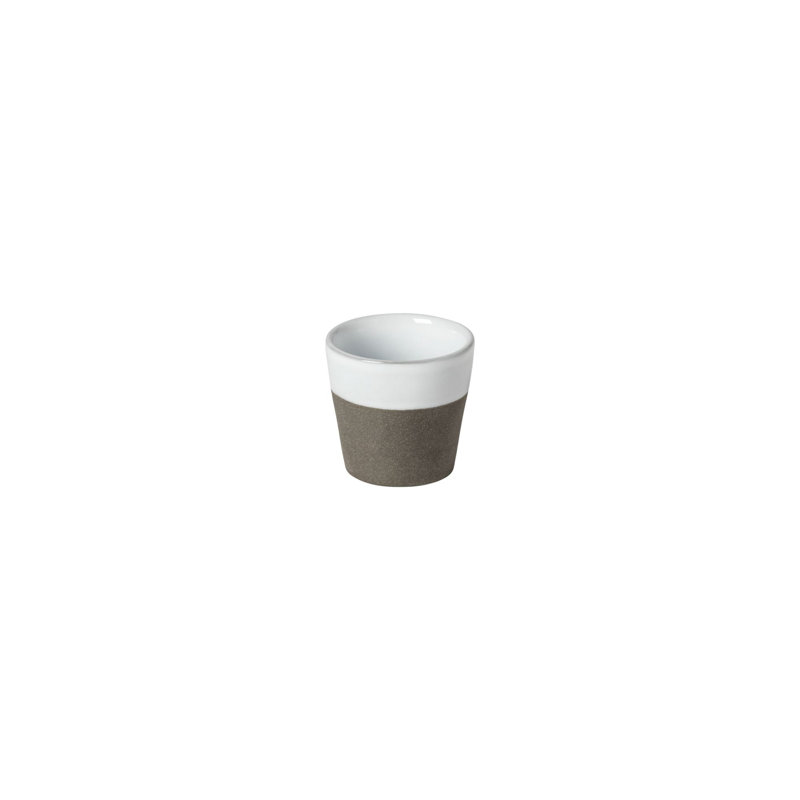 Grespresso Ecogre Stoneware Espresso Cup, Latitude Black