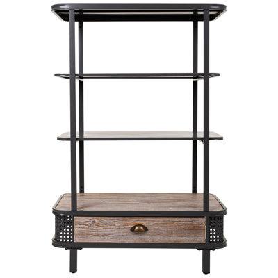 Abdulraheim 121cm H x 80cm W Etagere Bookcase