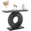 Console Table with Geometric Base