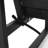 Contemporary Outdoor Club Chair - Water- Dark Gray Padding, Aluminum, 26.84"W X 25.63"H 27.29"D Seat Cushion For Patio,
