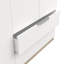 Nikiah 4 Door Manufactured Wood Wardrobe-950345648
