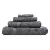 Ensemble de serviettes de bain 100% coton turc 4 pièces Herringbone