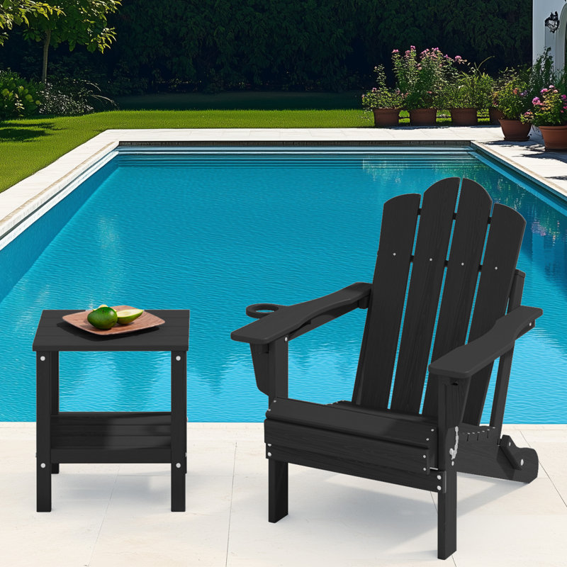 Table d'appoint Delman, Noir