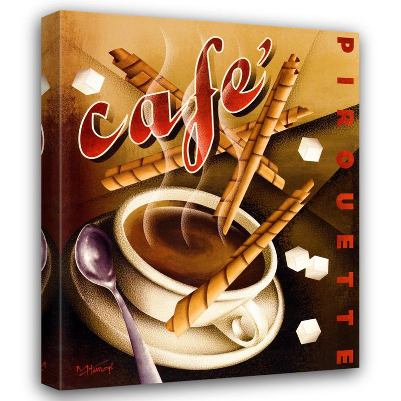 Cafe Pirouette, 24" H x 19" W