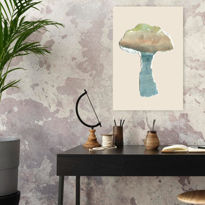Mushroom Home Abstrait Art contemporain