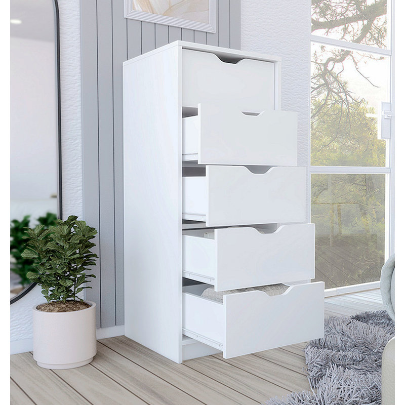 Commode décorative, Blanc