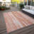 Elexa Washable Abstract Indoor / Outdoor Rug-1259982773