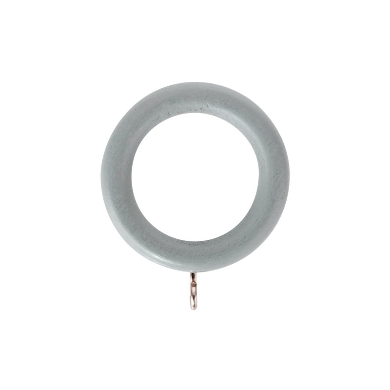 Keswick Curtain Rings, 2.8cm, Pale Slate