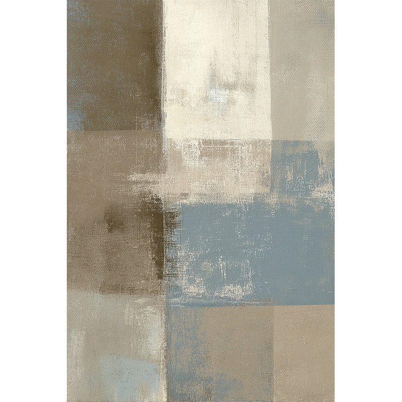 «Quiet Blocks», art mural sur toile tendue, L 24 po x H 36 po x P 1,5 po