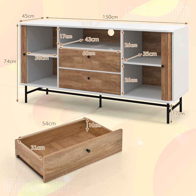 Perlowitz 105cm Sideboard