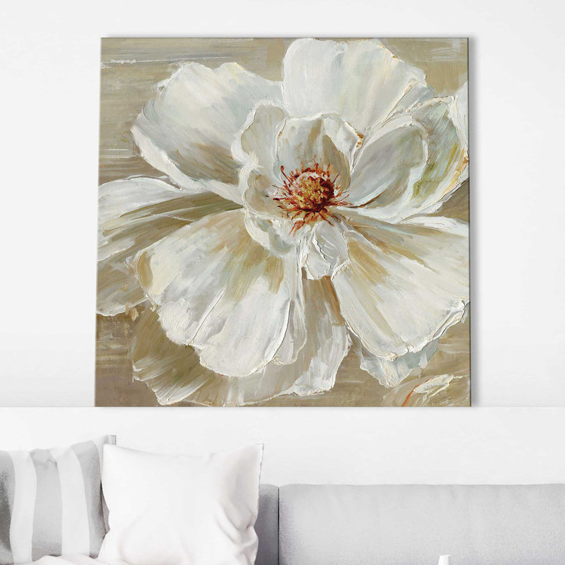 «Bloomin 'Beauty I» par Sally Swatland, H 36 po x l 36 po x P 1,5 po, Toile tendue