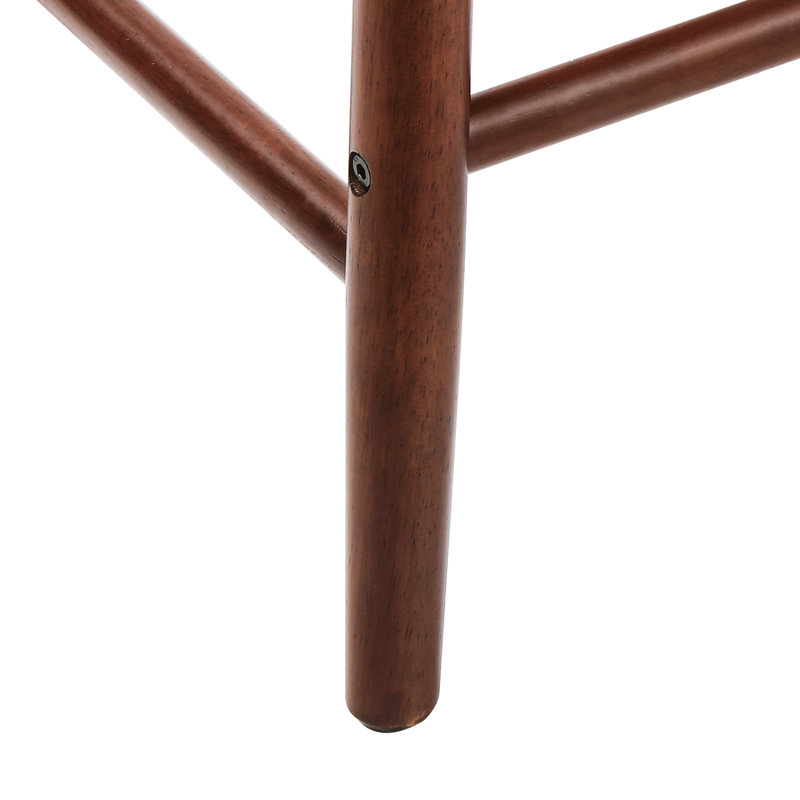 Tabouret Baggett, Tabouret de comptoir (siège d'une hauteur de 24 p, Noyer, 4