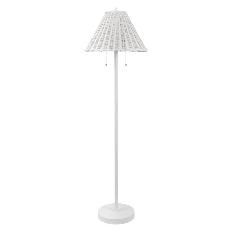 Igby Floor Lamp, White