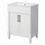 Meuble-lavabo 24 po avec lavabo en céramique-836916528