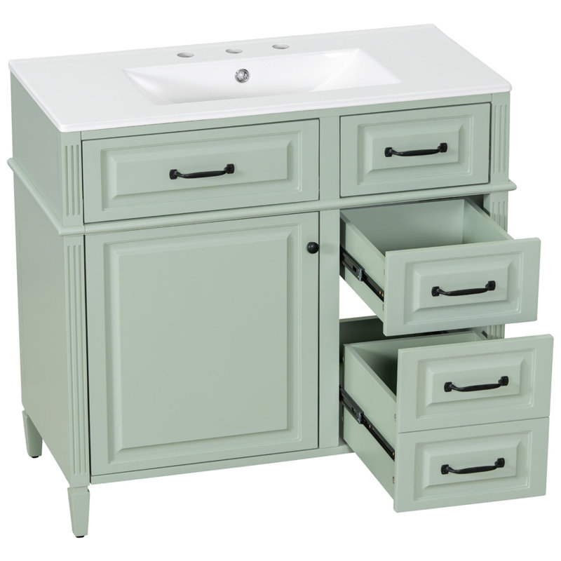 36" Bathroom Vanity with Sink
