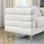 60" Oversized Two-Seater Sectional Sofa Set