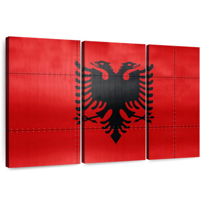Borges Metalwork Albania Flag