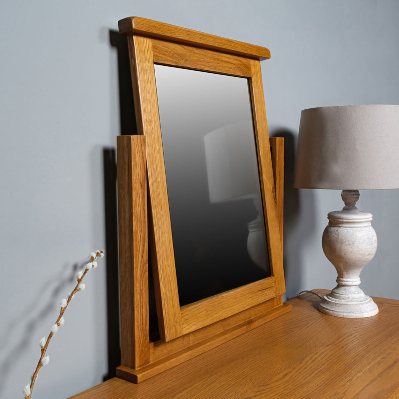 Bhavya Wood Wall Mirror